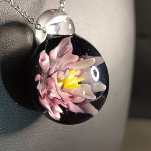 Pendentif Implosion Fleur Grand Modèle